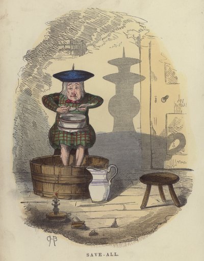 Save-all (kolorowy grawer) autorstwa Charles Henry Bennett