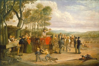 Dzień zbiórki, 1843 lub później. autorstwa Charles Henry Granger