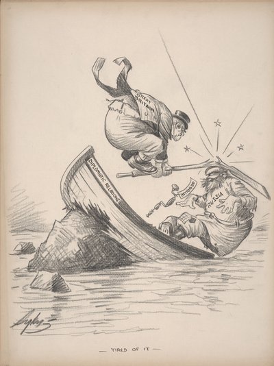 Zmęczony, 1927 autorstwa Charles Henry Sykes