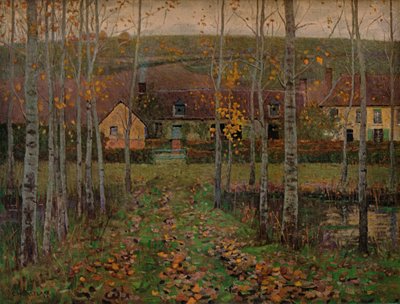 Pozostawione liście, 1901, 1906 autorstwa Charles Herbert Eastlake