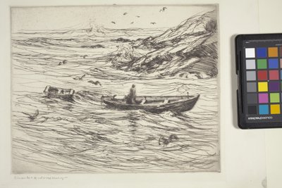 Docieranie (trawienie i sucha igła) autorstwa Charles Herbert Woodbury