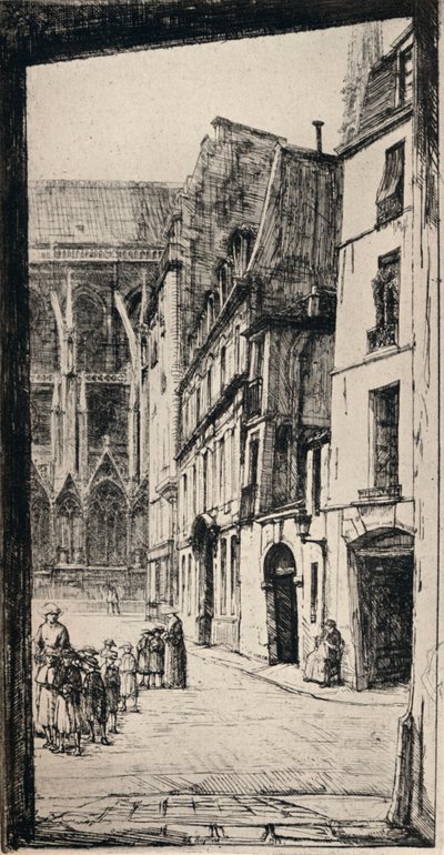 „Rue Massillon”, 1915 autorstwa Charles Heyman