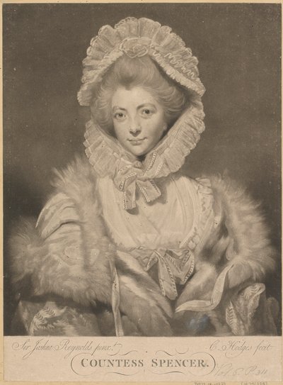 Hrabina Spencer autorstwa Charles Howard Hodges