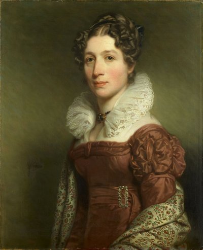 Jacoba Vetter (1796-1830), żona Pietera Meijera Warnarsa, amsterdamskiego księgarza autorstwa Charles Howard Hodges