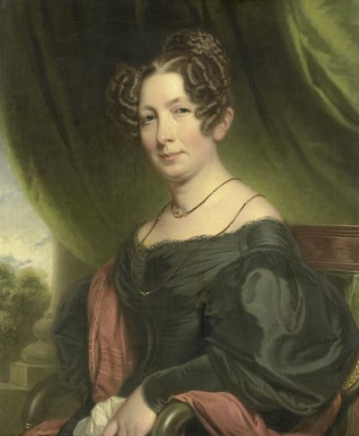 Maria Antoinette Charlotte Sanderson (1782-1859), żona Johana Frasera autorstwa Charles Howard Hodges