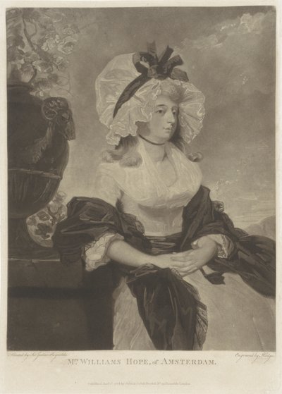 Portret van Anne Goddard-Williams Hope autorstwa Charles Howard Hodges