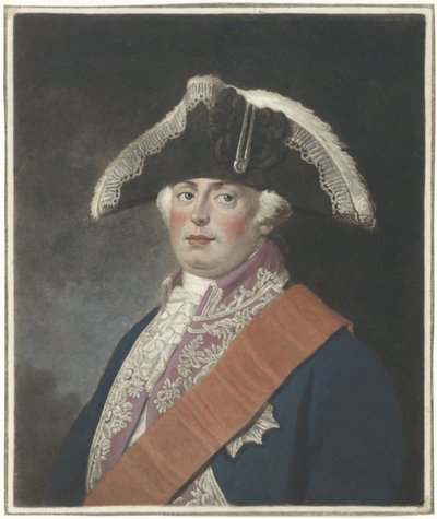 Portret Fryderyka Wilhelma II, króla Prus autorstwa Charles Howard Hodges