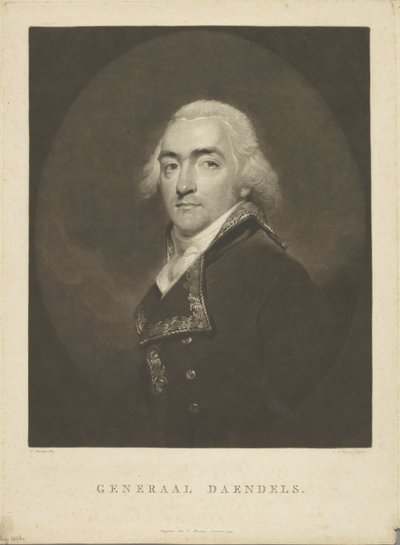 Portret Hermana Willema Daendels autorstwa Charles Howard Hodges