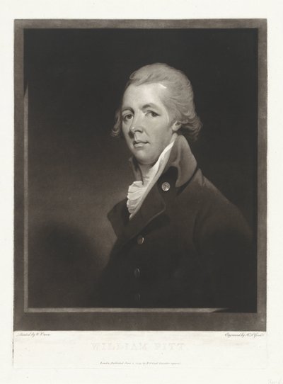 Portret męża stanu Williama Pitta autorstwa Charles Howard Hodges