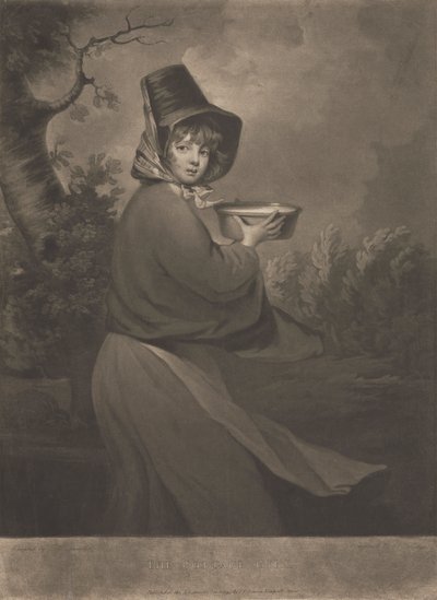 Dziewczyna z chaty autorstwa Charles Howard Hodges