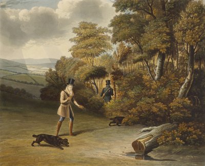 1 października 1827 (akwatinta ręcznie kolorowana) autorstwa Charles Hunt