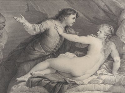 Tarquin i Lukrecja, 1752. autorstwa Charles Hutin