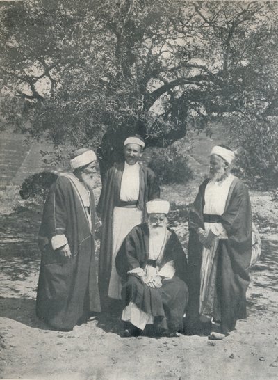 Druzowie Wodzowie, c1913 autorstwa Charles J. S. Makin