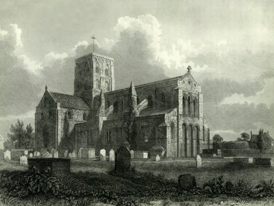 Kościół New Shoreham, 1835. autorstwa Charles J. Smith