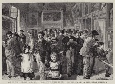 Sztuka w Whitechapel, Wystawa wypożyczonych obrazów w St Jude