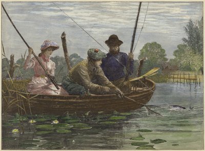 Wędkowanie na Norfolk Broads autorstwa Charles J. Staniland