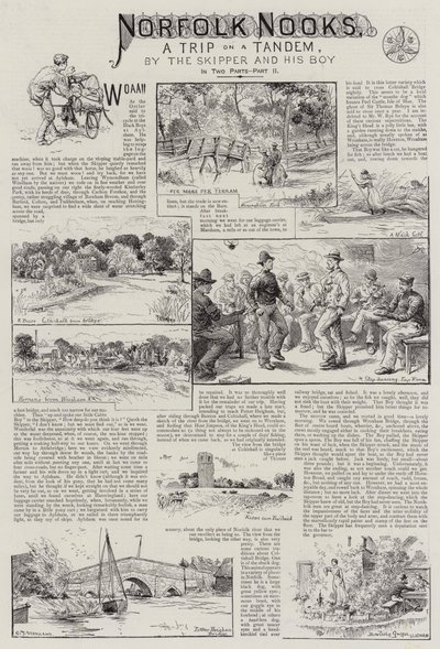 Zakątki Norfolk autorstwa Charles J. Staniland