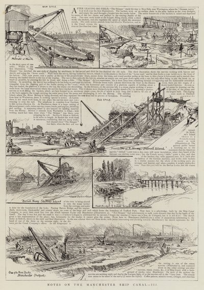 Notatki na kanale Manchester Ship, III autorstwa Charles J. Staniland
