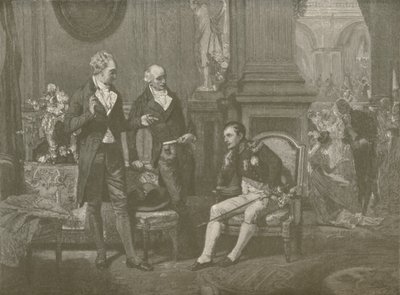 Napoleon, Goethe i Wieland, 1808, 1896 autorstwa Charles J. State