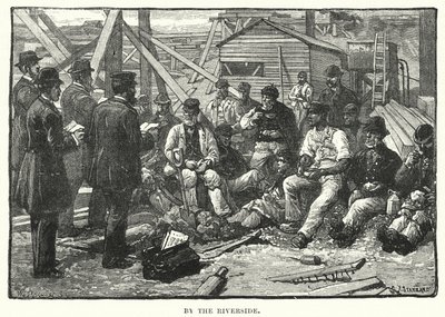 Nad brzegiem rzeki autorstwa after Charles J. Staniland