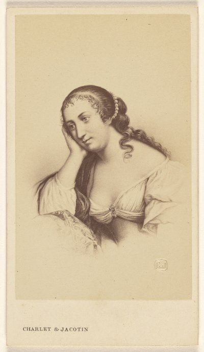 Madame de Lafayette autorstwa Charles Jacotin
