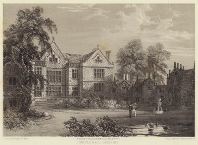 Dorfold Hall, Cheshire autorstwa Charles James Richardson