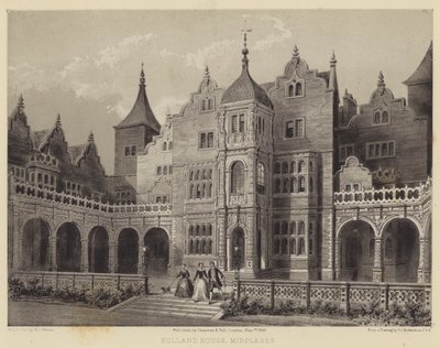 Holland House, Middlesex autorstwa Charles James Richardson