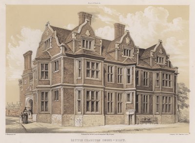 Mały Charlton House, Kent autorstwa Charles James Richardson