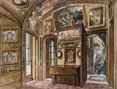 Sala śniadaniowa w Muzeum Sir Johna Soane