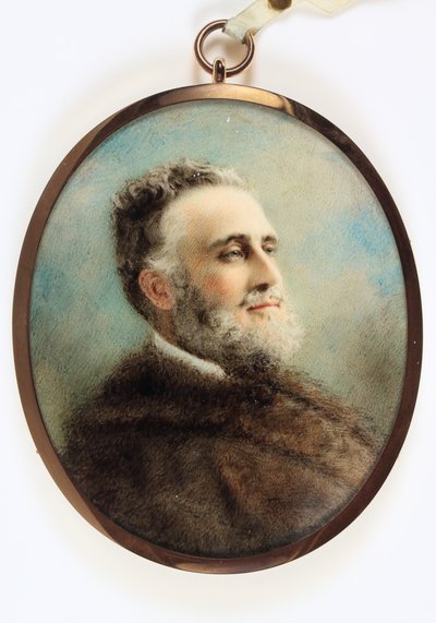 Generał porucznik Arthur Cavendish Bentinck (emalia) autorstwa Charles James Turrell