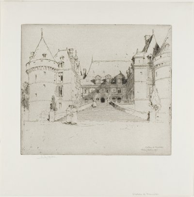 Château de Meanieres autorstwa Charles John Watson