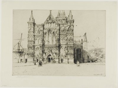 Katedra w Salisbury autorstwa Charles John Watson
