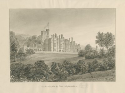 Ilam: rysunek w sepii autorstwa Charles Joseph Hullmandel