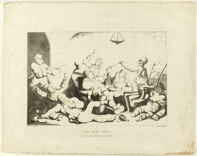 Ostatnia kropla autorstwa Charles Joseph Hullmandel