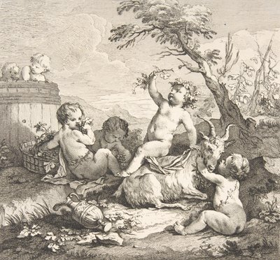 Spadek. autorstwa Charles Joseph Natoire