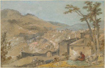 Marino i Wzgórza Albańskie autorstwa Charles Joseph Natoire