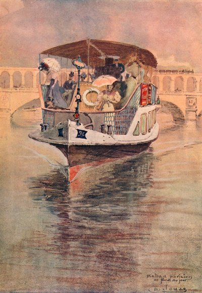Bateau-Parisien w Point du Jour, 1915 autorstwa Charles Jouas