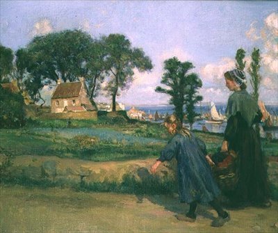 Wracając do domu autorstwa Charles Jules Duvent