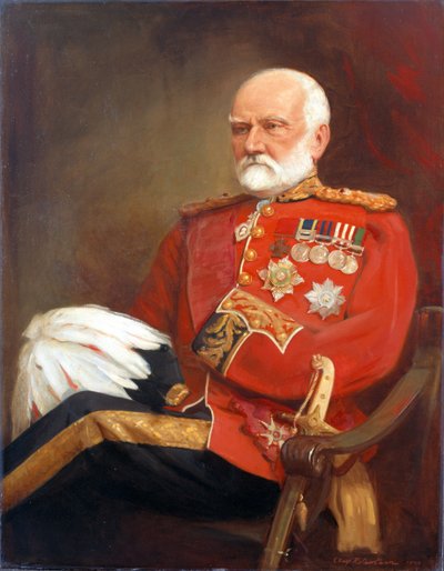 Generał Sir Samuel James Browne VC, GCB, KCSI autorstwa Charles Kay Robertson
