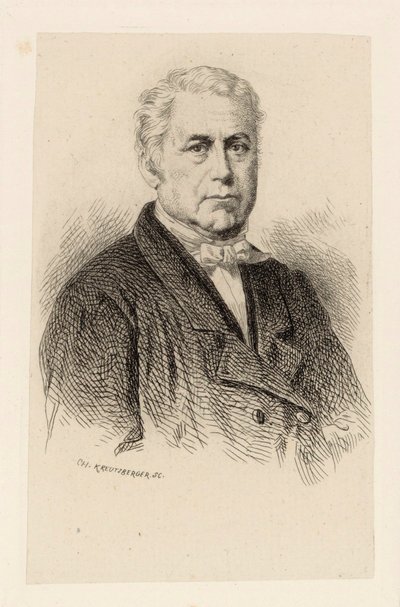 Portret kompozytora Wilhelma Kienzla 1857-1941. autorstwa Charles Kreutzberger