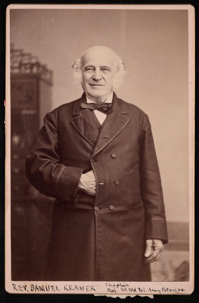 Portret ks. Samuela Kramera 1808-1891, przed 1891. autorstwa Charles L Kempf