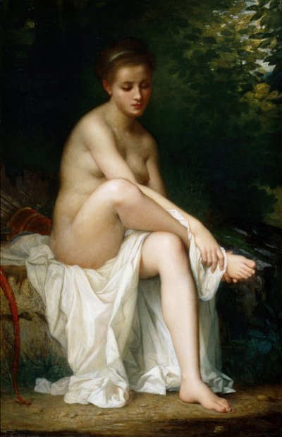 Nimfa Ismene, 1878 autorstwa Charles Landelle