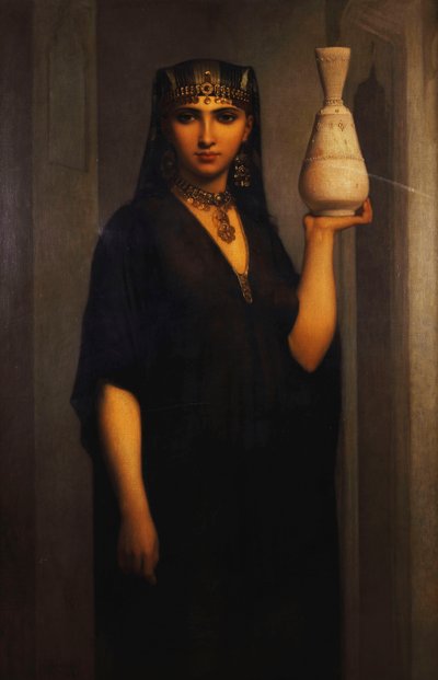 Chłopka; Femme Fellah, 1869 autorstwa Charles Landelle