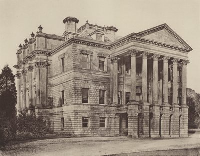 Opactwo Amesbury, Wilts, wejście od frontu autorstwa Charles Latham
