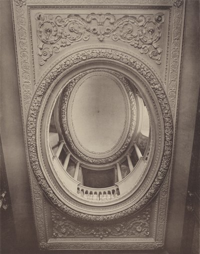 Ashburnham House, Westminster, Kopuła nad schodami autorstwa Charles Latham