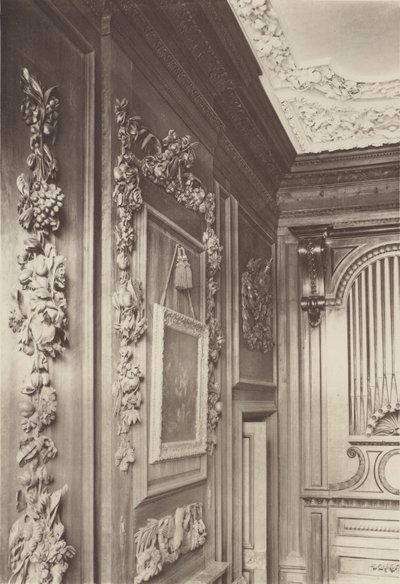 Belton House, część Galerii Organowej autorstwa Charles Latham