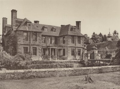 Groombridge Place, Sussex, Front Zachodni autorstwa Charles Latham