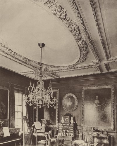 Miejsce Groombridge, Salon autorstwa Charles Latham