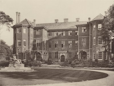 Ham House, Petersham, front wejściowy autorstwa Charles Latham