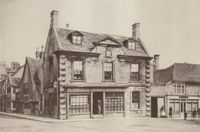 Domy w Stamford, Lincolnshire, Market Place autorstwa Charles Latham